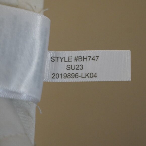 J. Crew Mens Straight Fit Linen-Cotton Blend Pants Cream Tartan Chino Pant 36X31 - Picture 12 of 12